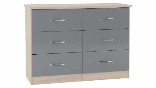 Nevada Grey Gloss Light Oak